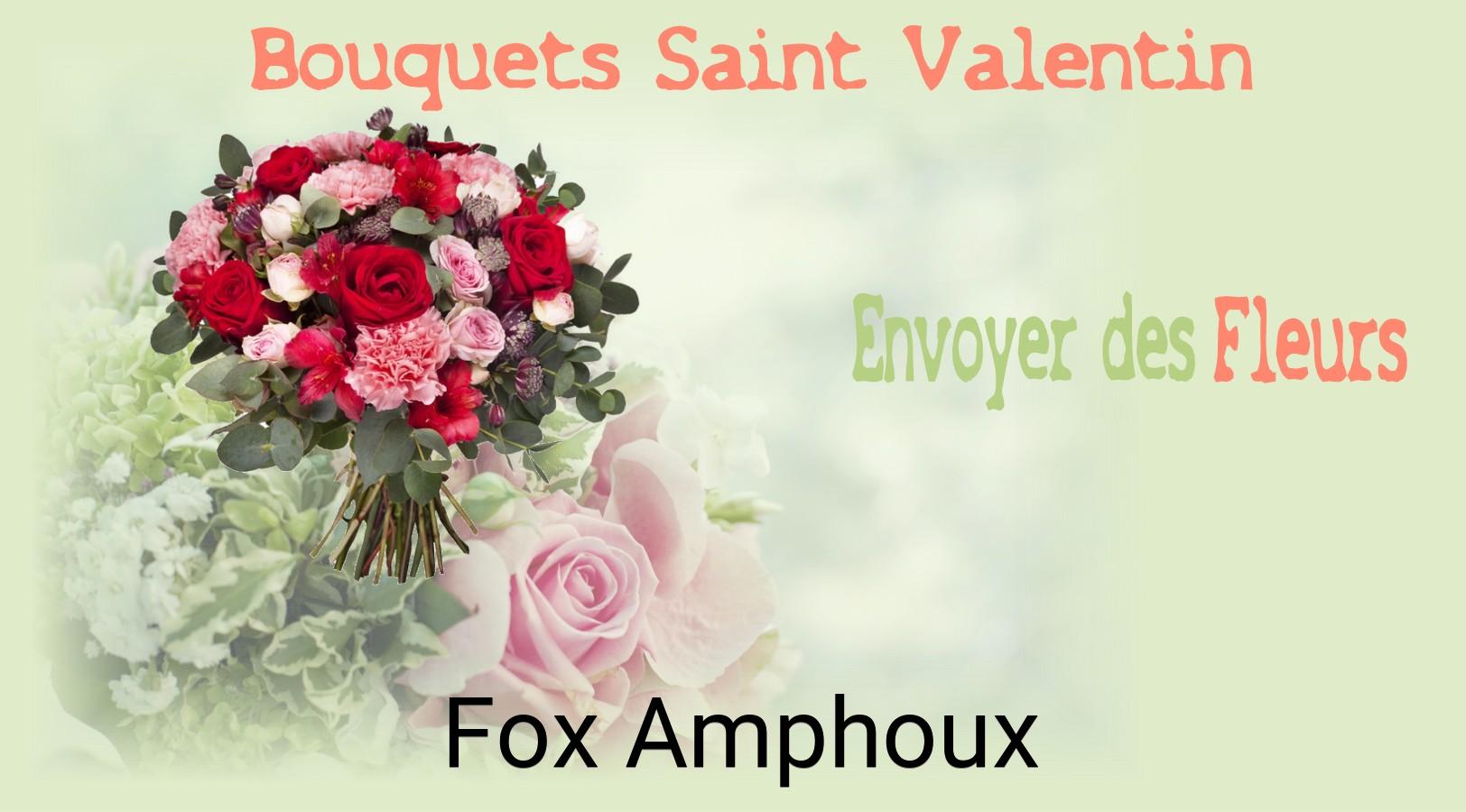 Roses de Saint-Valentin livrées à Fox-Amphoux